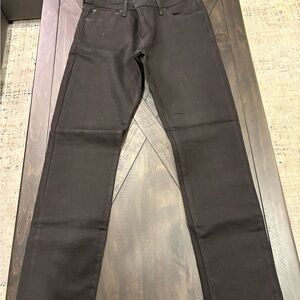 Lucky Brand Men's Black 410 Straight Jeans